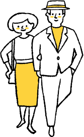 カップルのイラスト